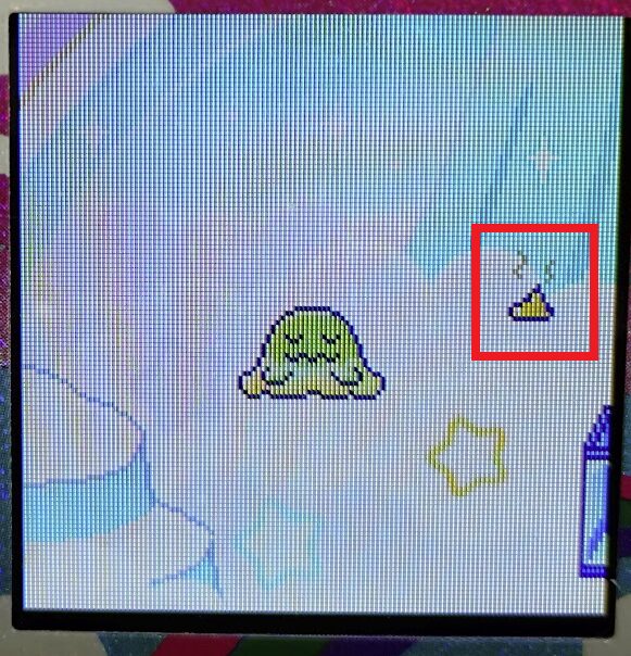 たまごっちパラダイスのうんち